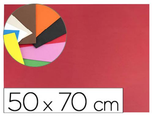 Goma eva liderpapel 50x70 cm 60gr 1,5 mm espessura vermelho , Liderpapel , 43360 , 8423473833746